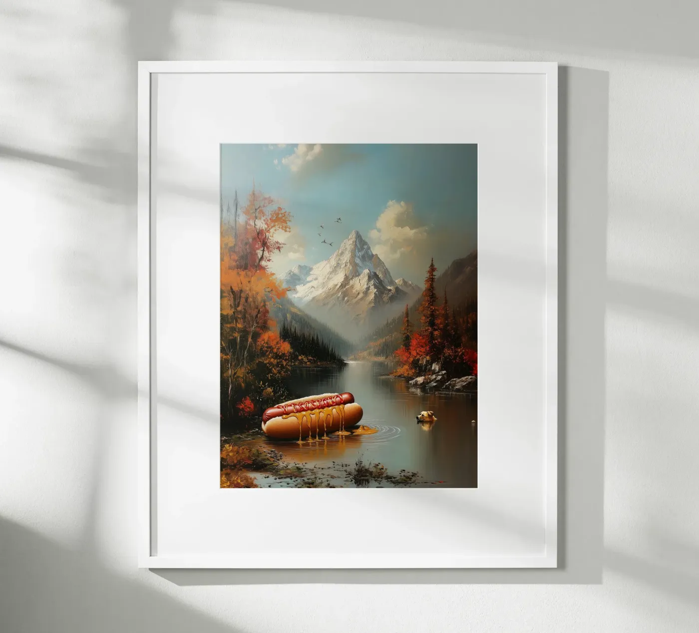 Floating dogs poster da Dikhotomy
