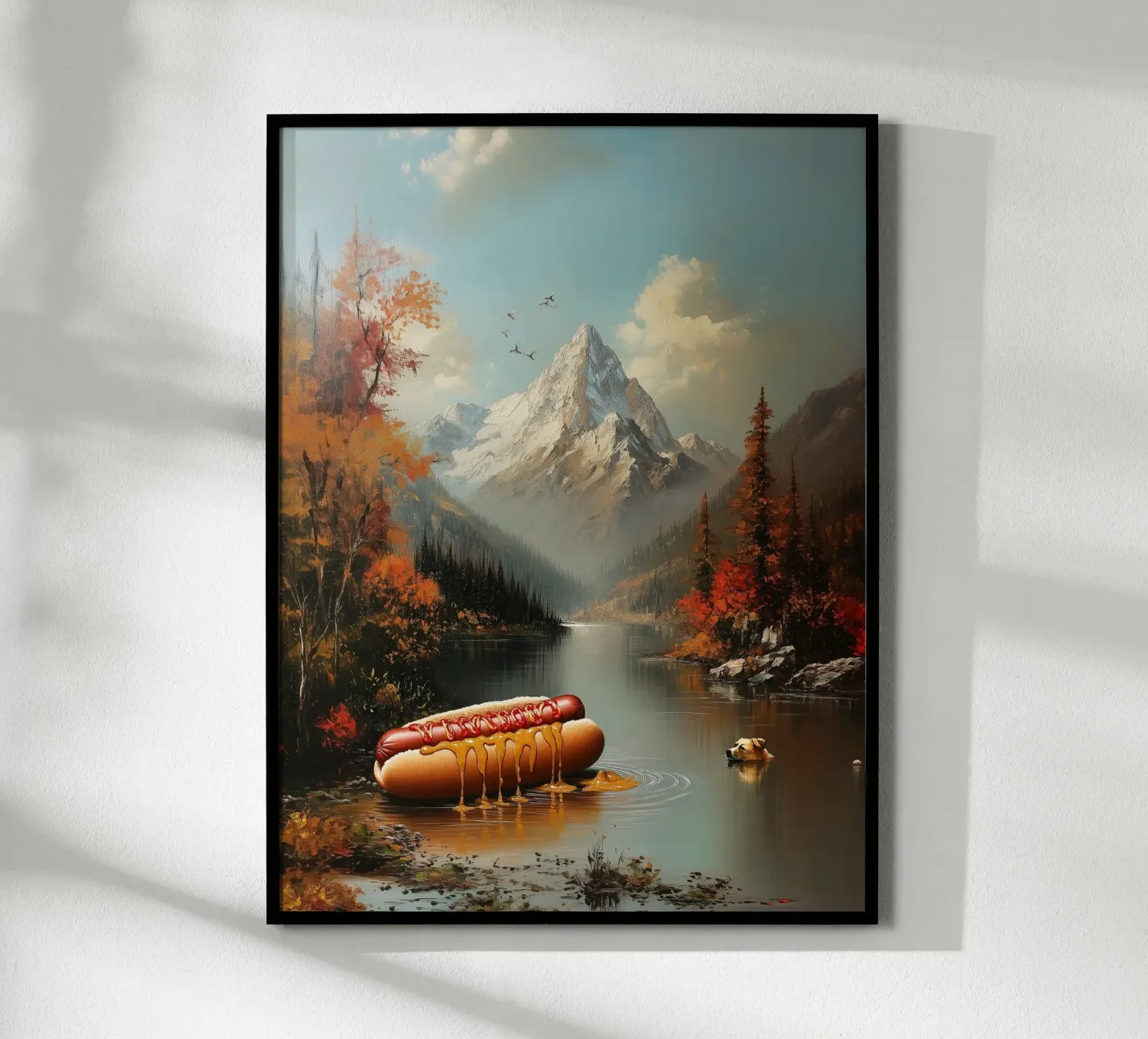 Floating dogs poster da Dikhotomy