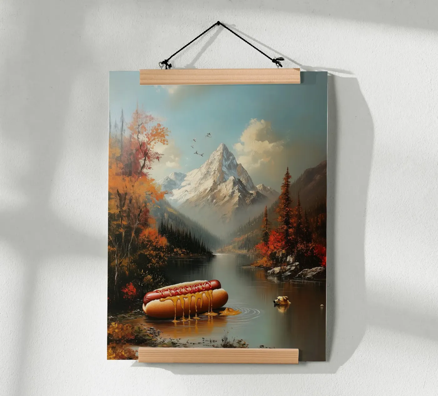 Floating dogs poster da Dikhotomy