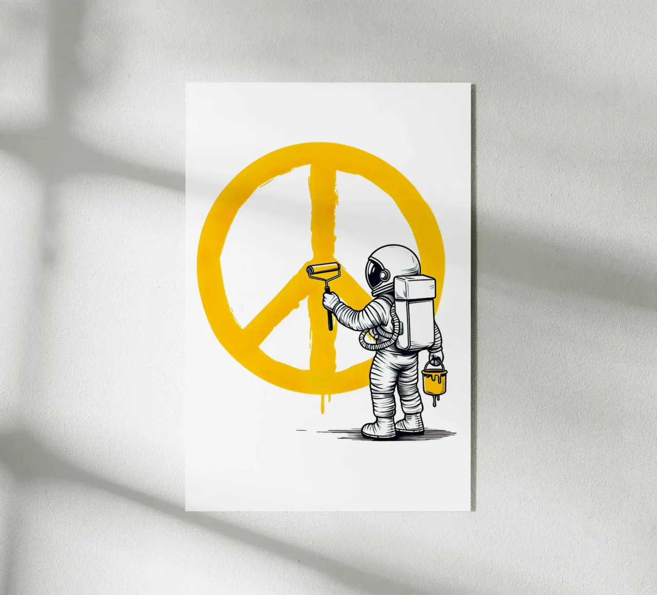 Astronauta hippie plexiglass da 🥝 KIWI STORE