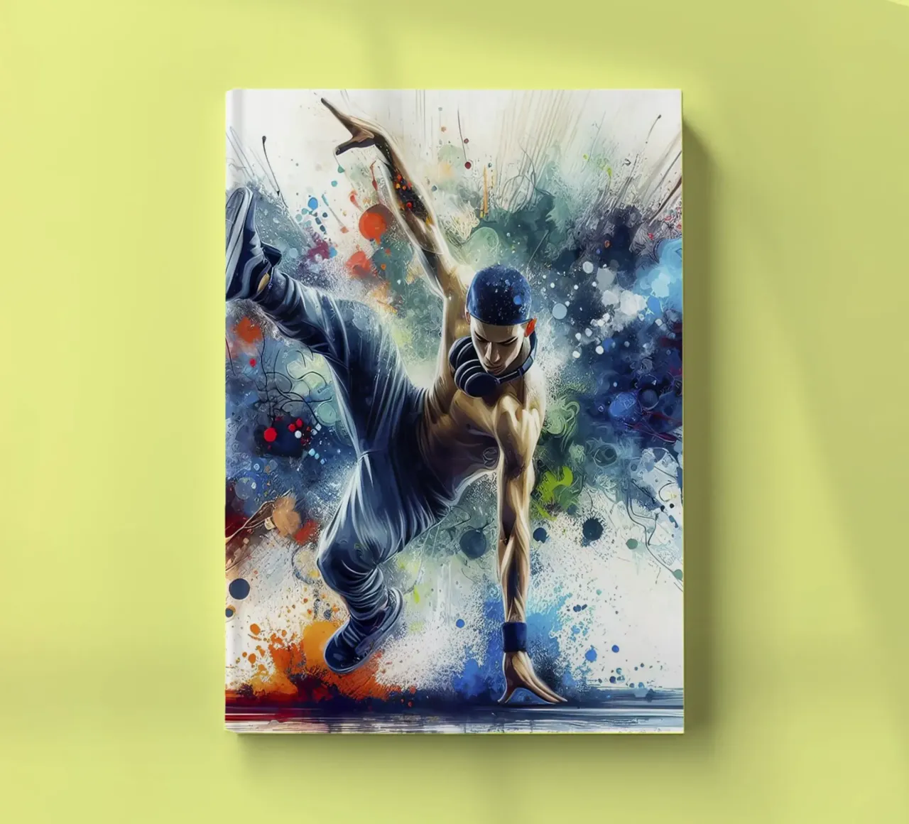 breakdance style notebook by 🎁 ARTVI-SHOP