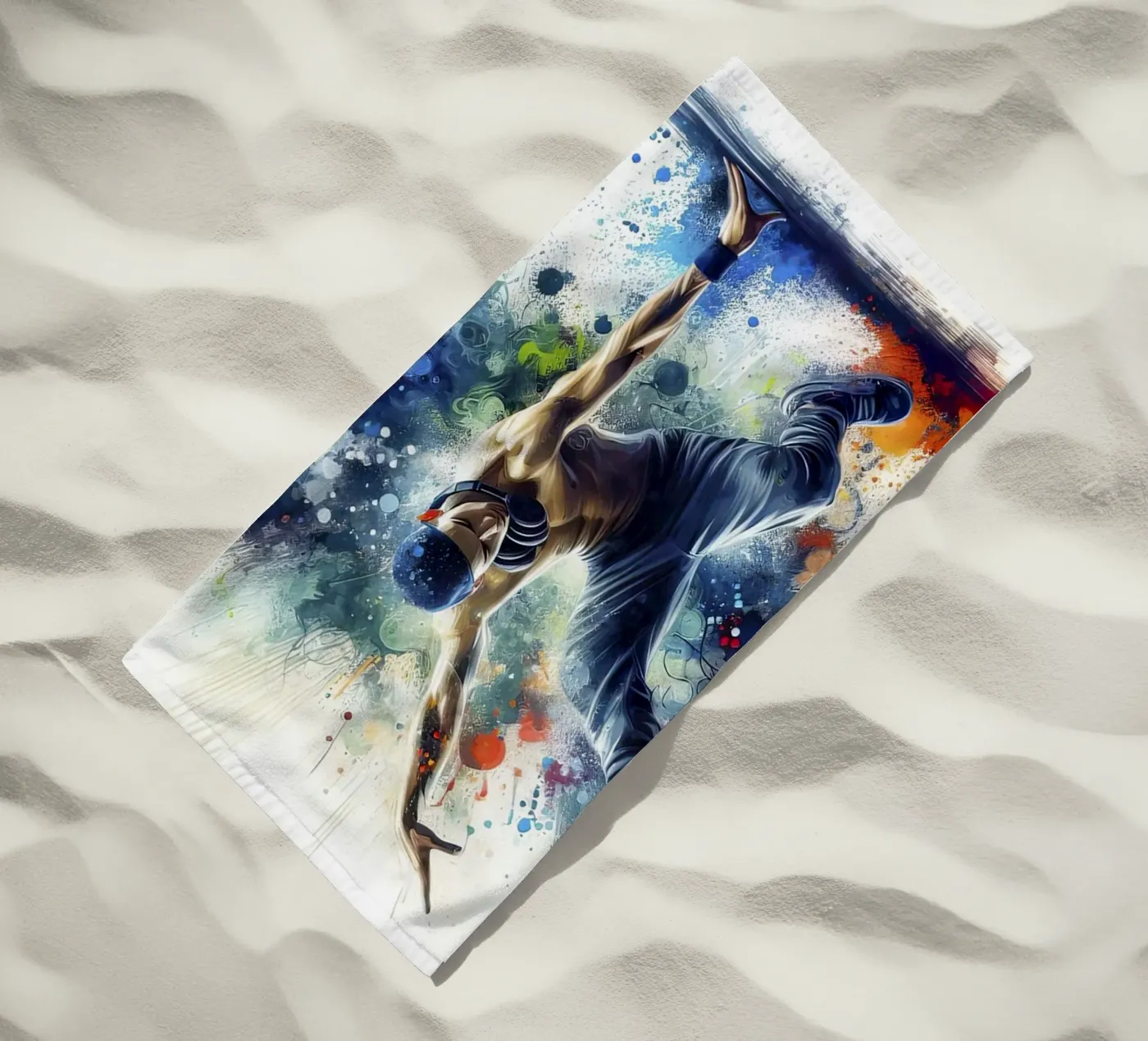 stile breakdance telo mare da 🎁 NOBELART