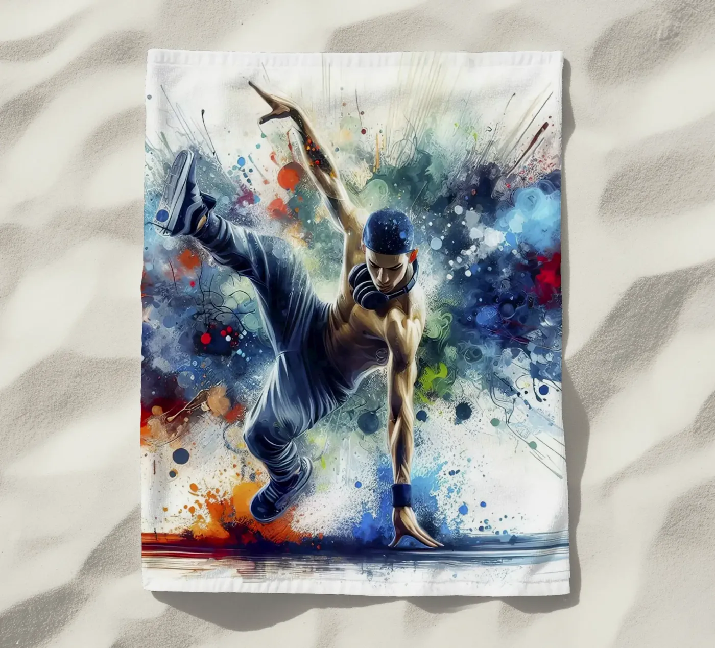 stile breakdance telo mare da 🎁 NOBELART