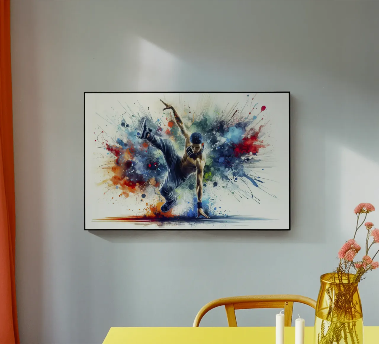 stile breakdance plexiglass da 🎁 NOBELART