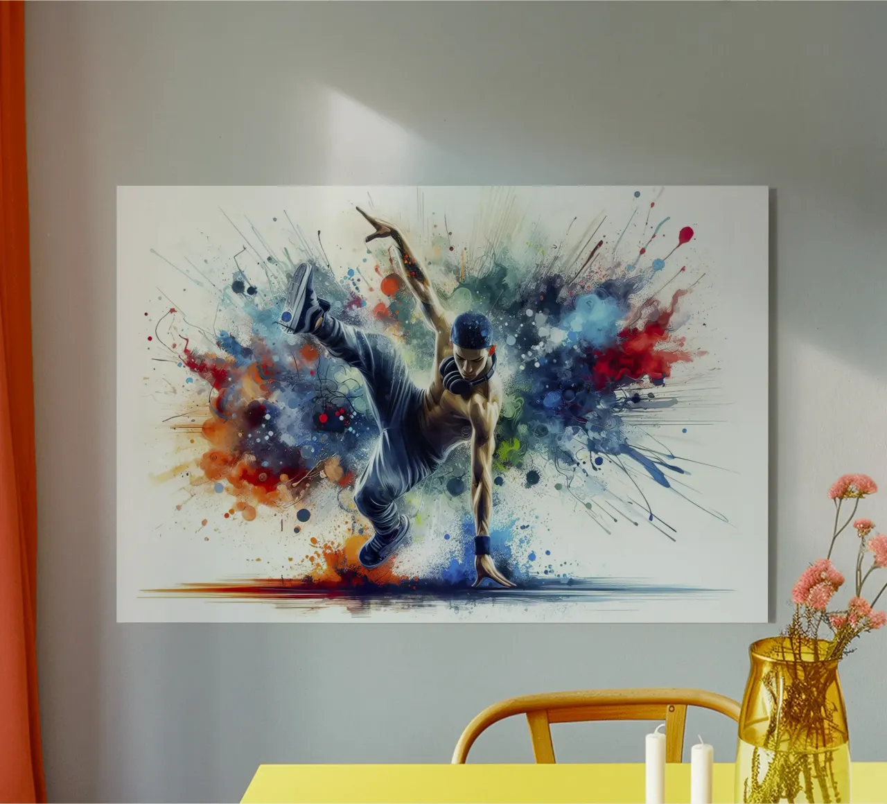 stile breakdance plexiglass da 🎁 NOBELART