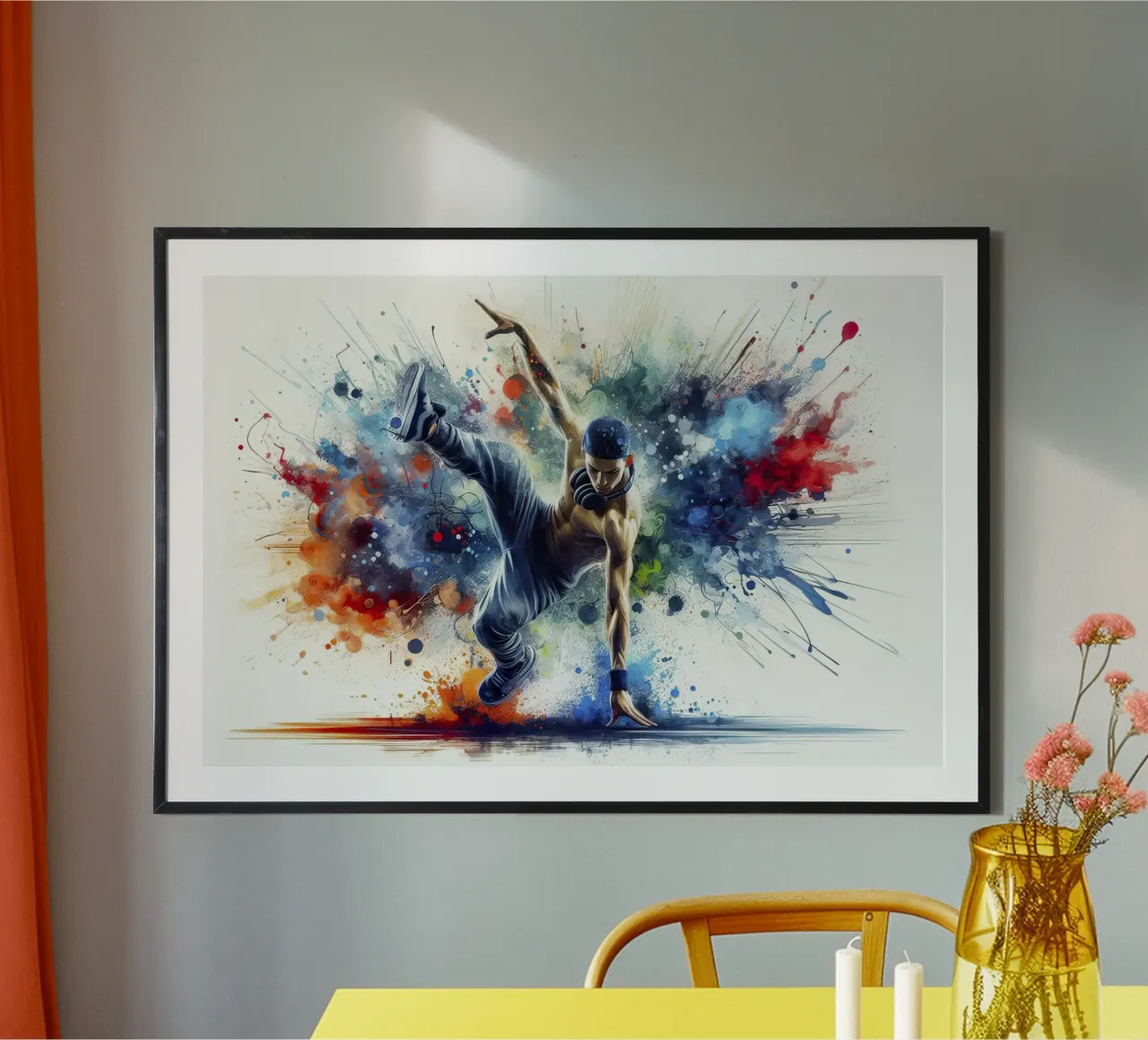 stile breakdance poster da 🎁 NOBELART