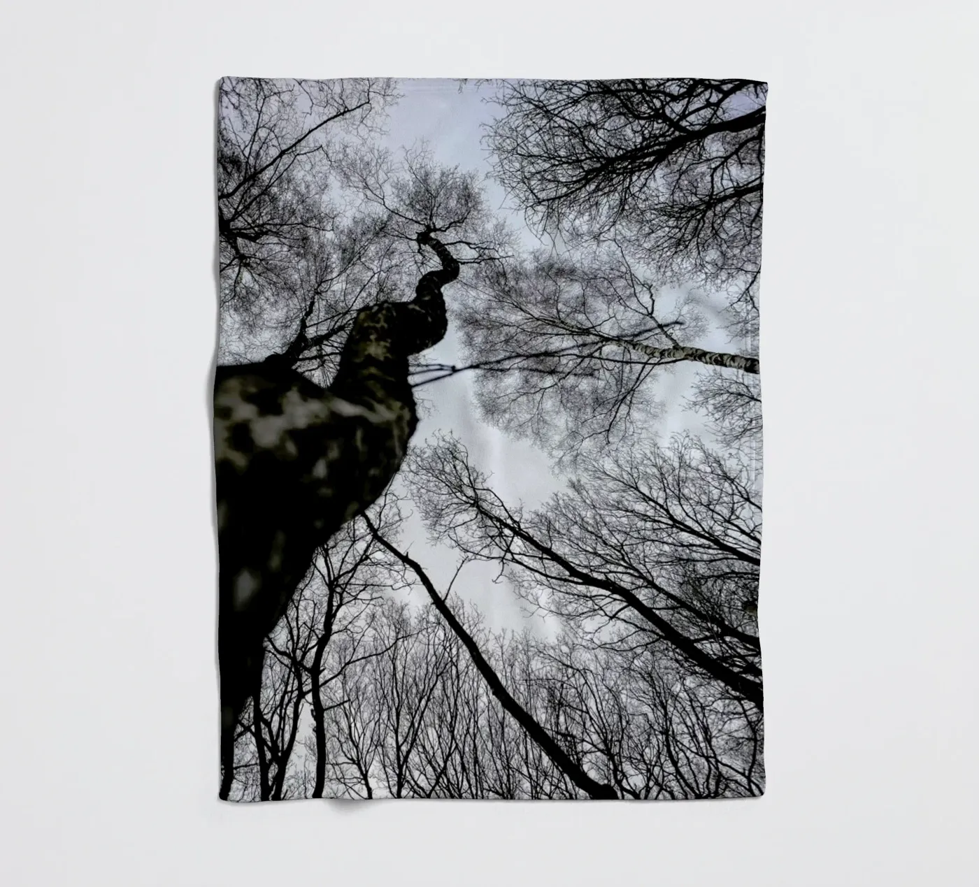 Forest 2 fleecedeken van Shot By Clint