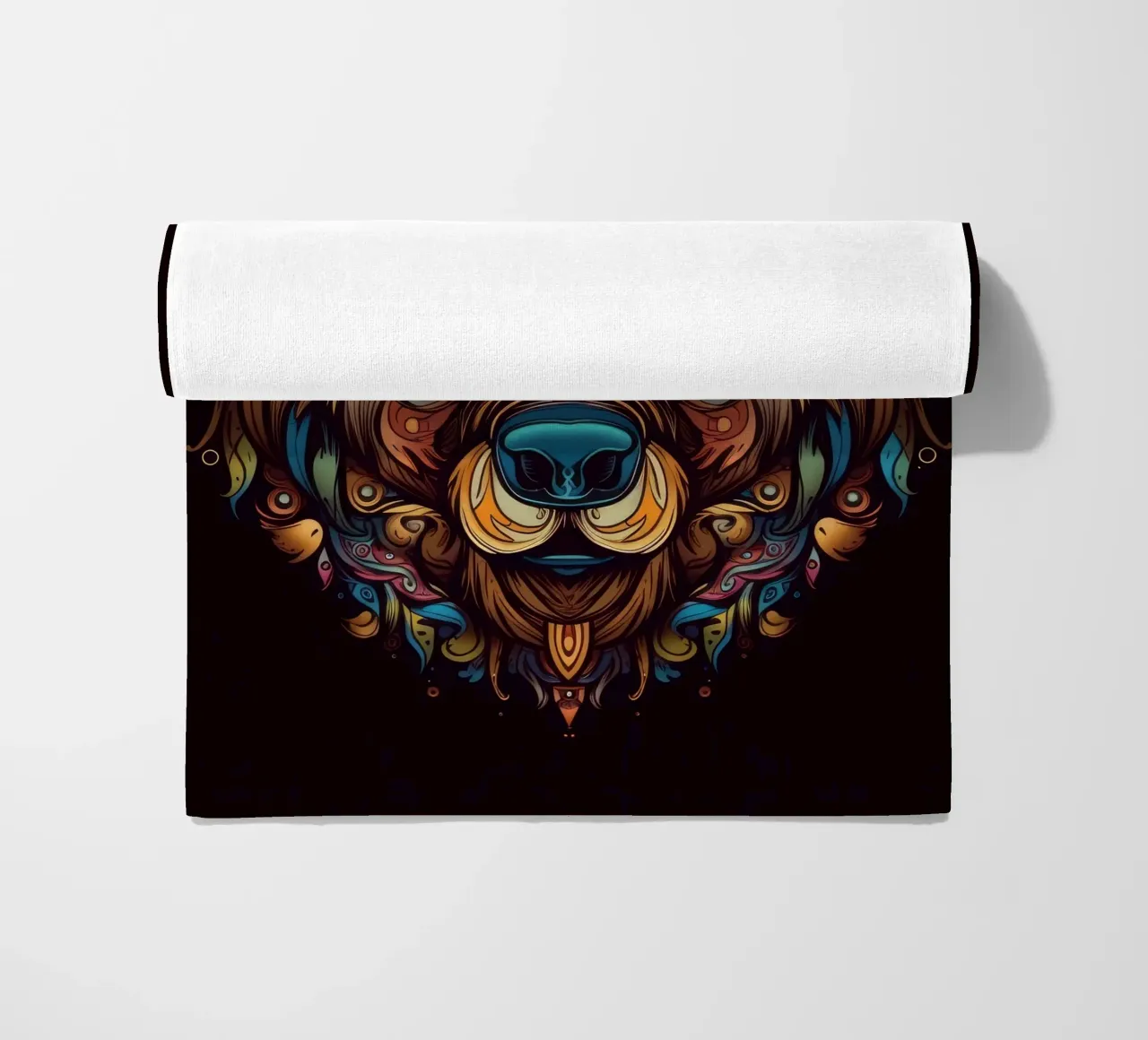 Tatoo Orso Marrone telo mare da Animal Portraits