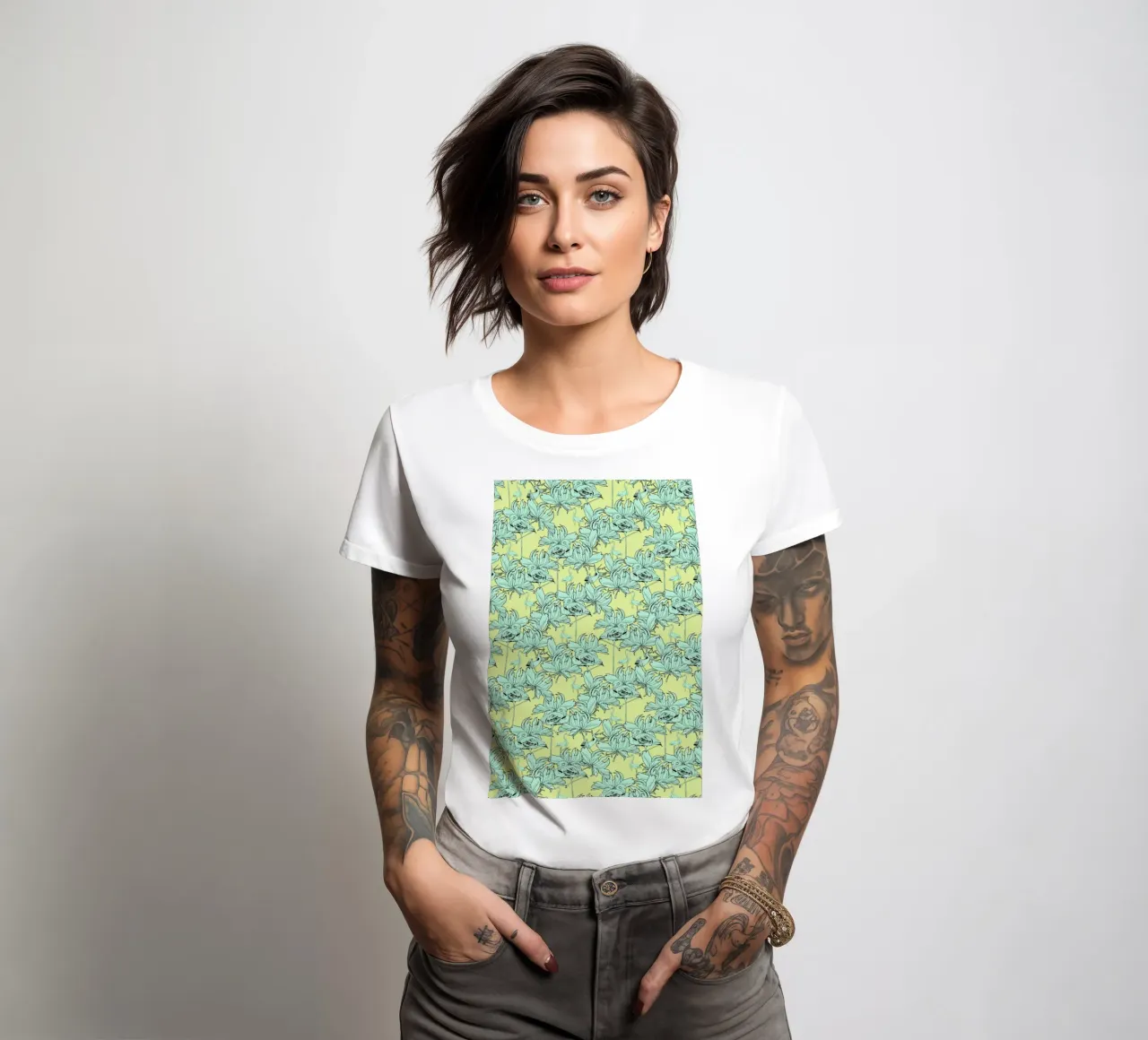 Ragno Modulo 2 t-shirt da donna da Giulio Iurissevich
