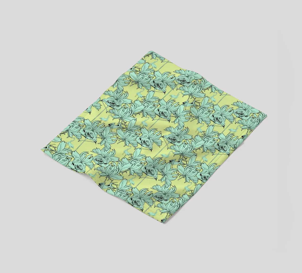 Ragno Modulo 2 coperta in pile da Giulio Iurissevich