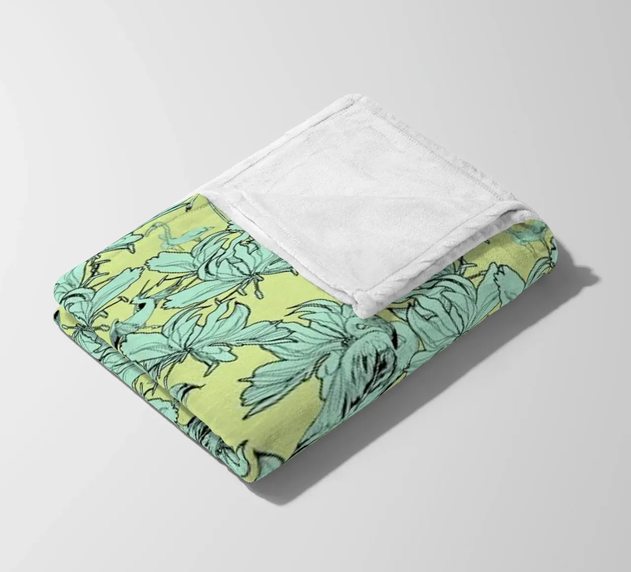 Ragno Modulo 2 coperta in pile da Giulio Iurissevich