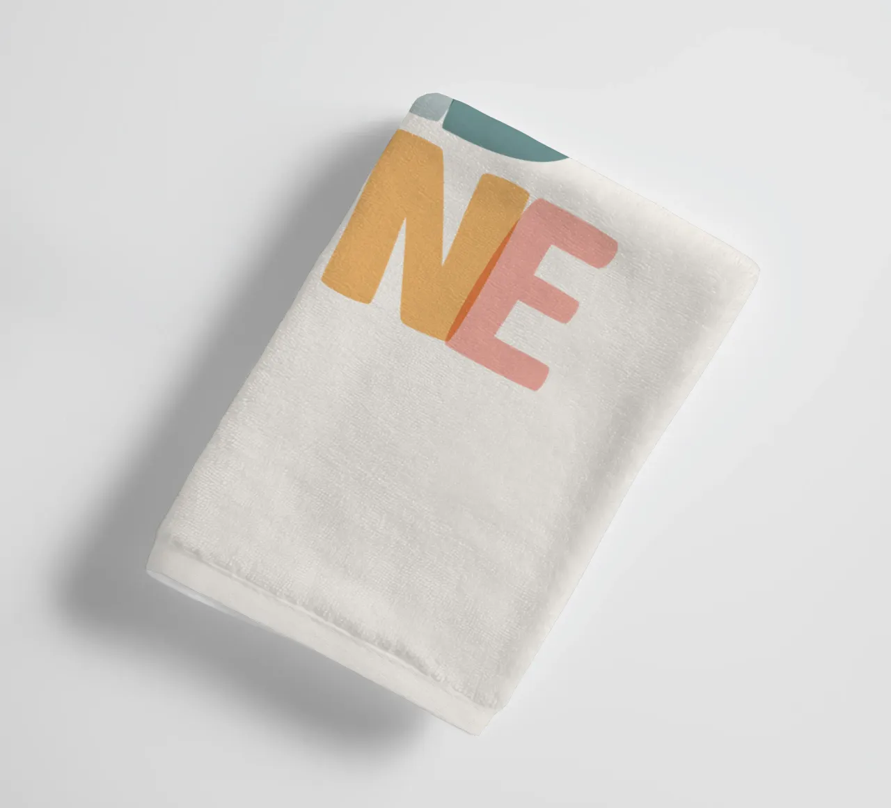 Rise and Shine Optimistic Colourful Typography Print towel by THE MOTIVATED TYPE