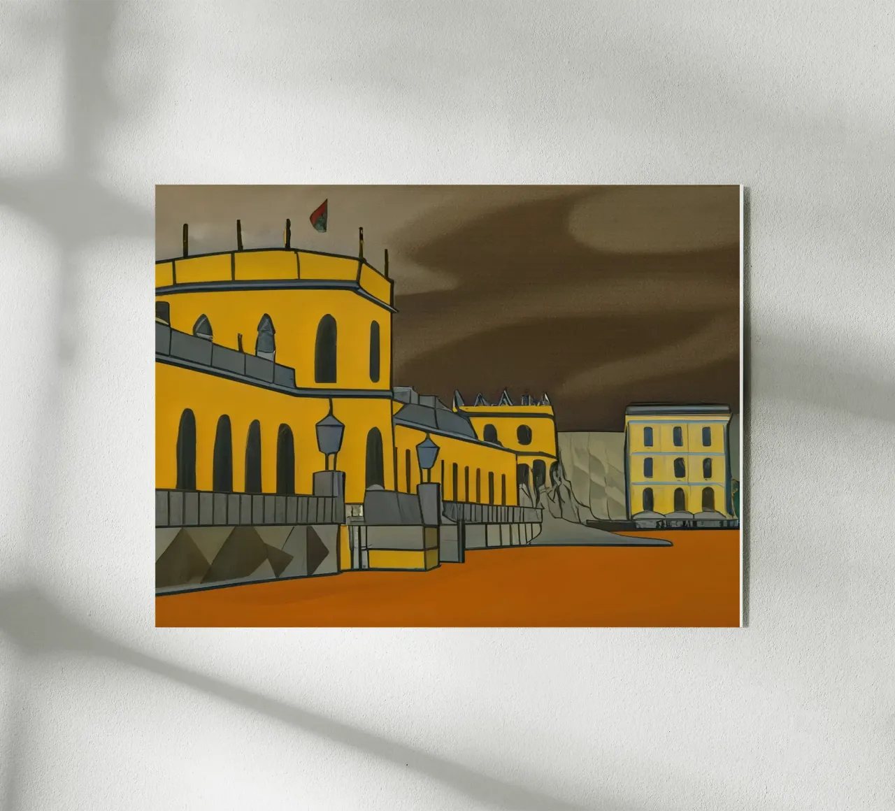 Escursione_di_città_di_Kassel_2 plexiglass da Abstract Art by LK