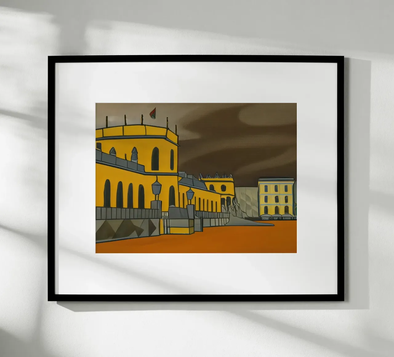 Sightseeing_Excursion_Kassel_2 poster by Abstract Art by LK