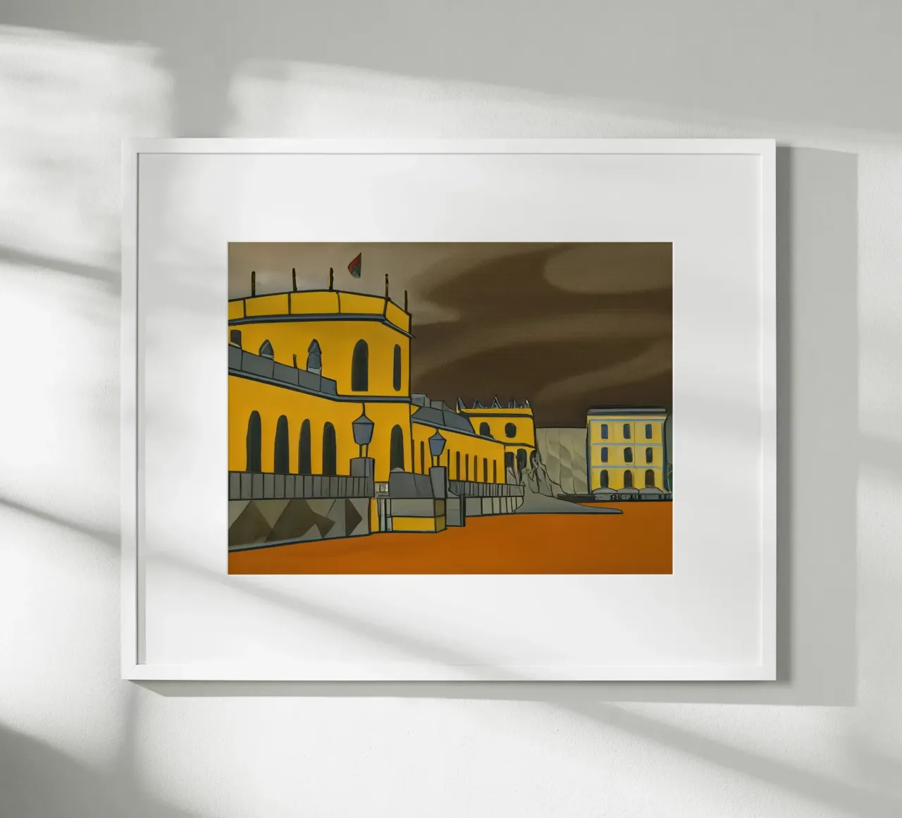 Sightseeing_Excursion_Kassel_2 poster by Abstract Art by LK