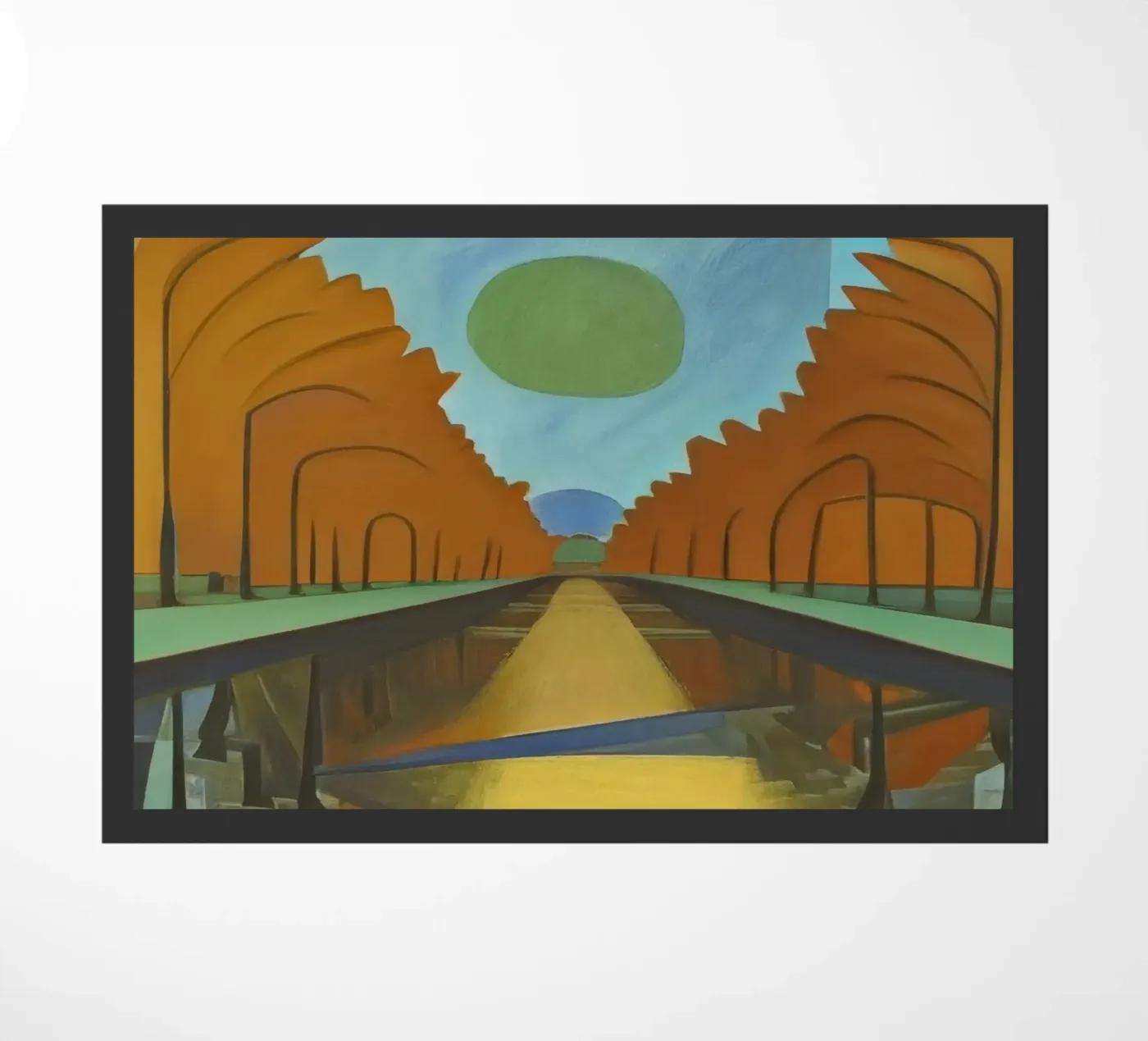 Sightseeing_Excursion_Kassel_3 doormat by Abstract Art by LK