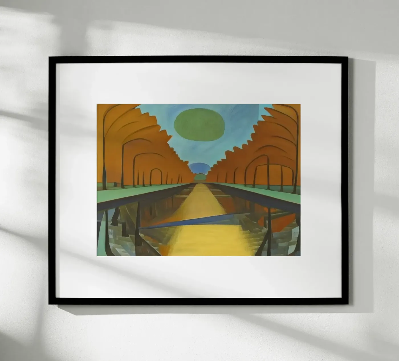 Sightseeing_Excursion_Kassel_3 poster by Abstract Art by LK