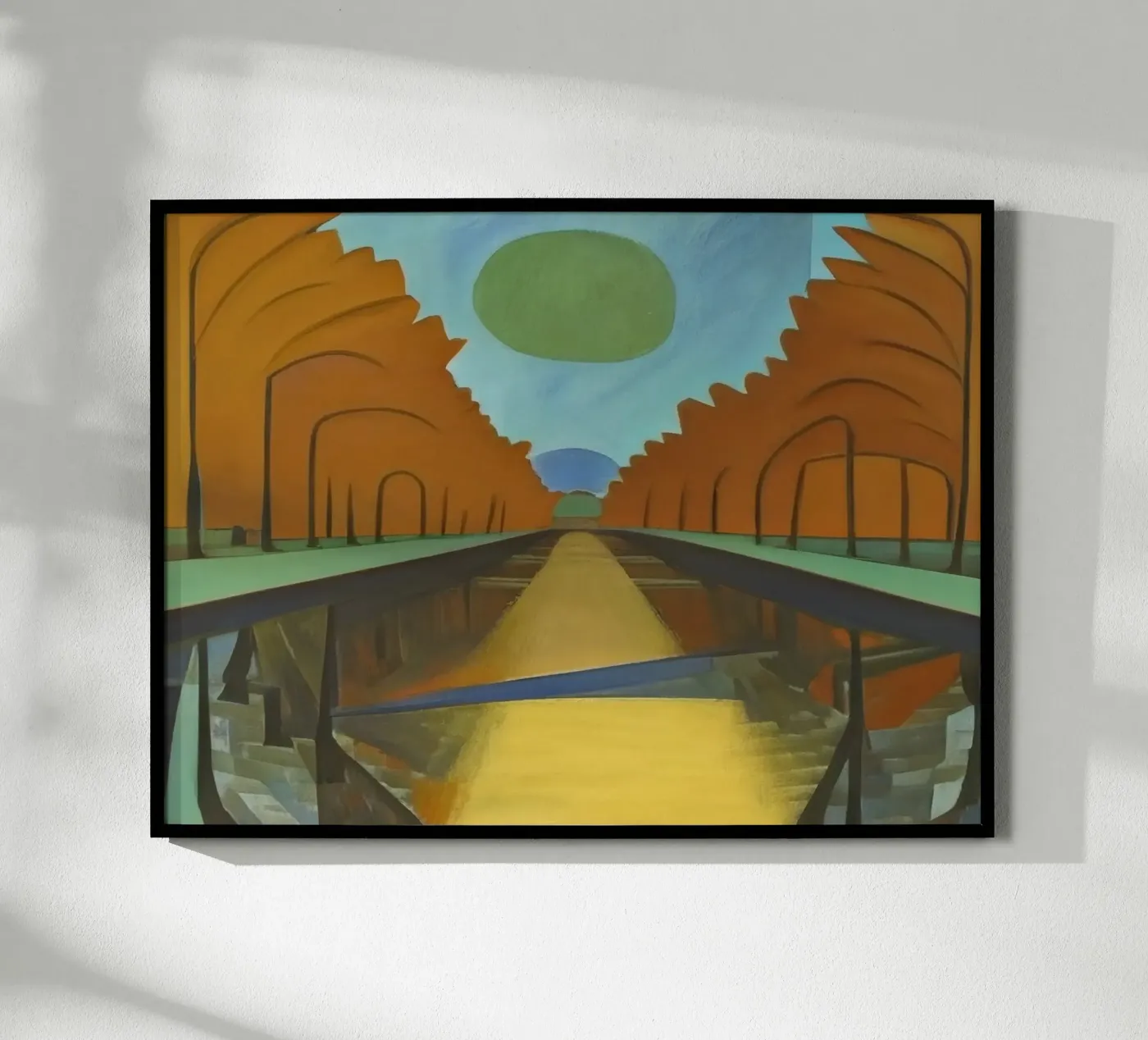 Sightseeing_Excursion_Kassel_3 poster by Abstract Art by LK