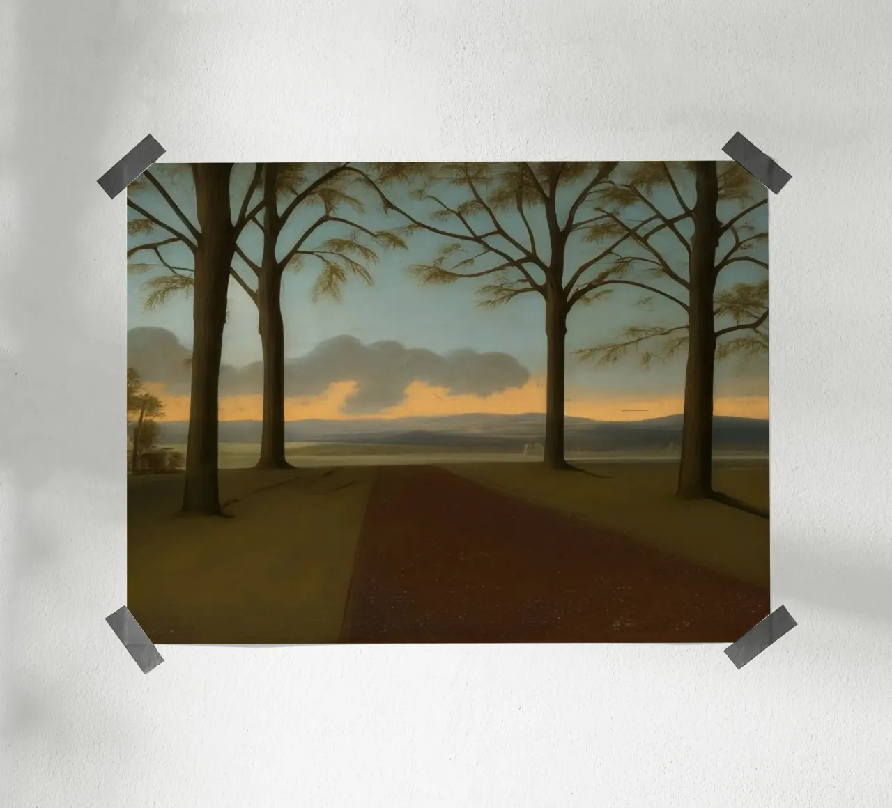 Kassel_6 poster with plastic frame by Impressionismus by LK