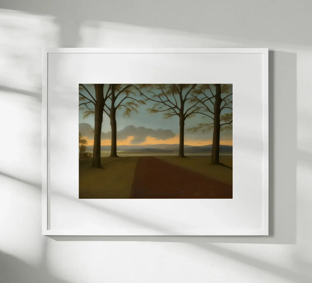Kassel_6 poster with plastic frame by Impressionismus by LK