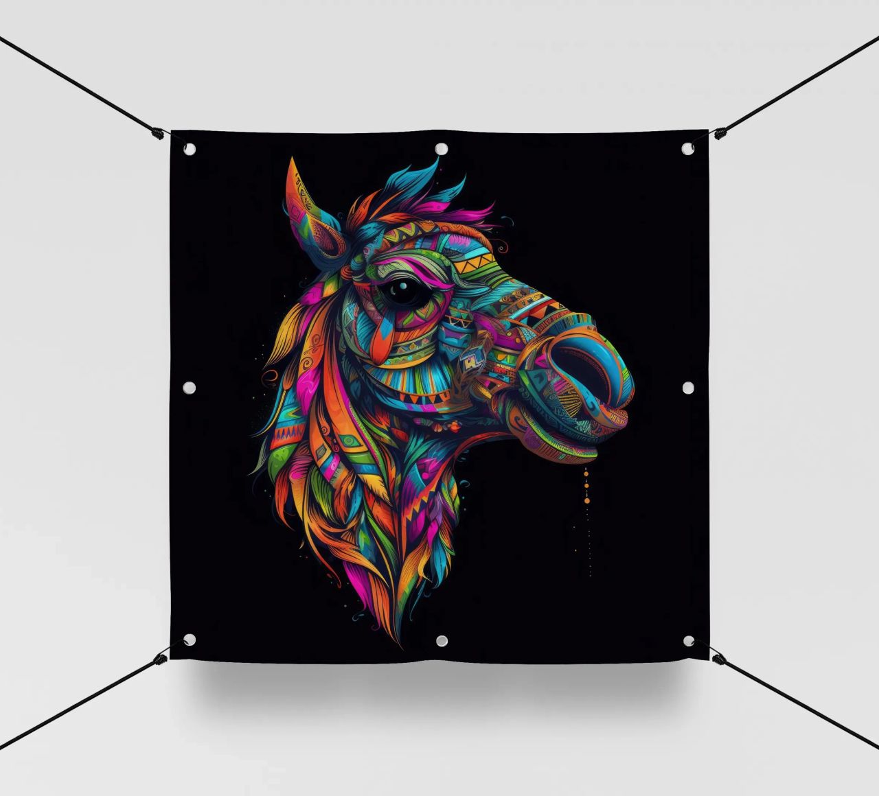 Tatoo Camel telo in pvc da Animal Portraits