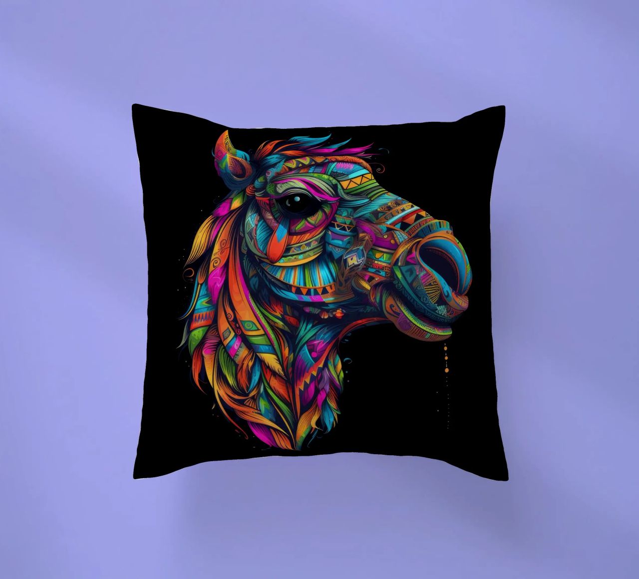 Tatoo Camel cuscino da Animal Portraits