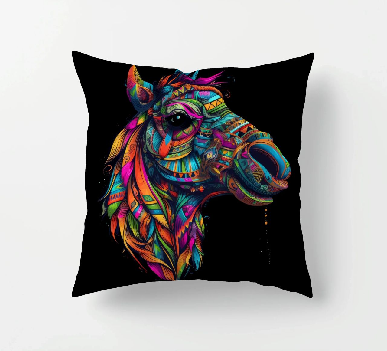 Tatoo Camel cuscino da Animal Portraits