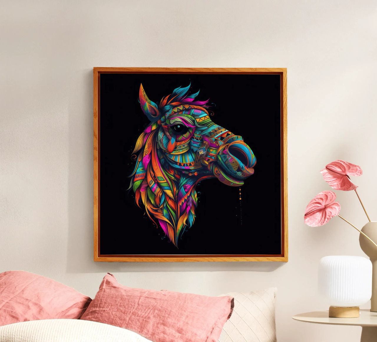 Tatoo Camel plexiglass da Animal Portraits
