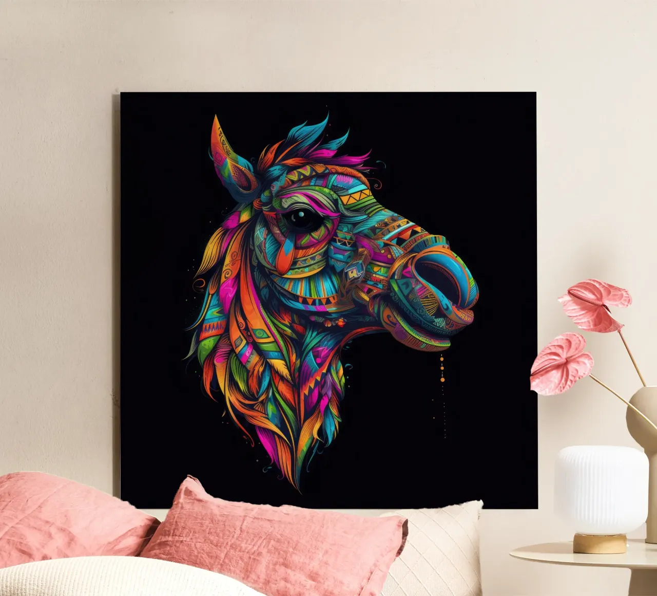 Tatoo Camel pannello forex da Animal Portraits