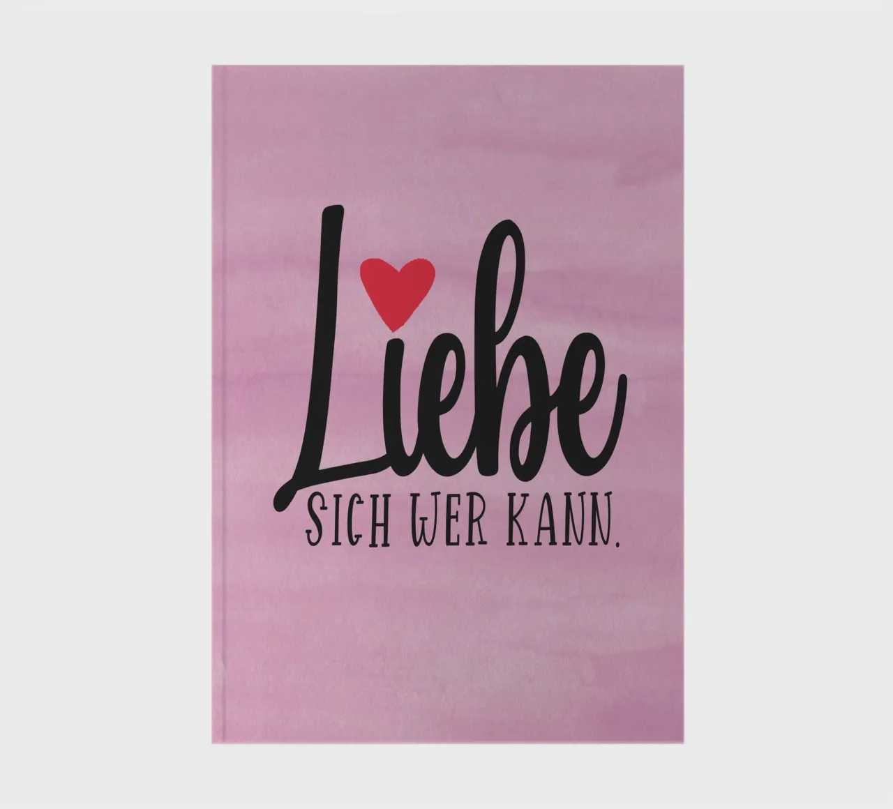 LIEBE sich wer kann notebook by maramirage