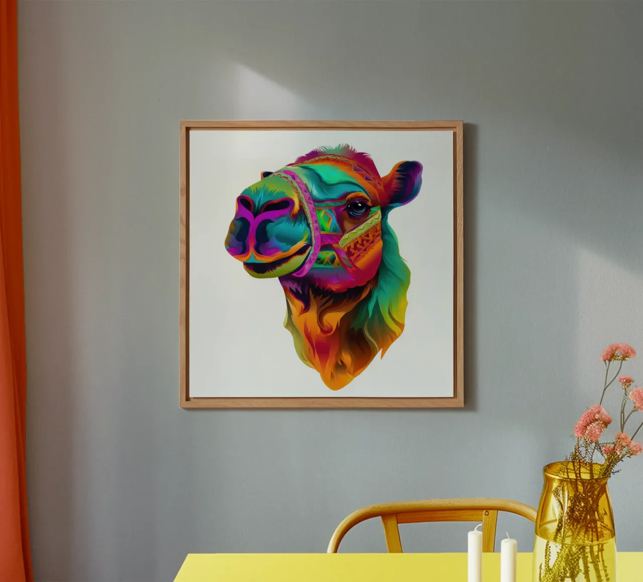 Tatoo Camel pannello forex da Animal Portraits