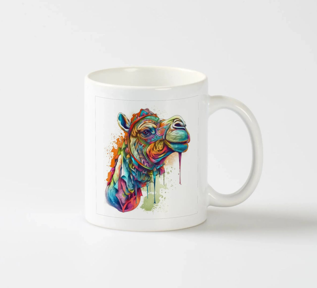 Tatoo Camel tazza in ceramica da Animal Portraits