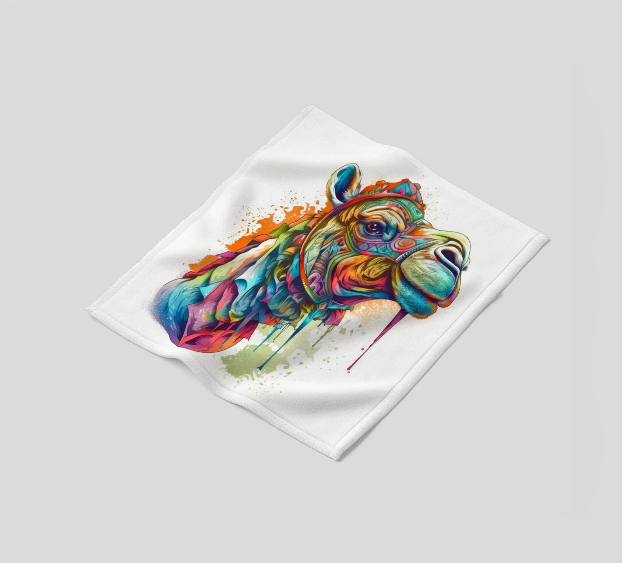 Tatoo Camel coperta in pile da Animal Portraits