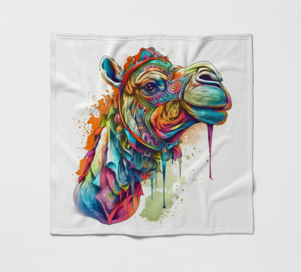 Tatoo Camel coperta in pile da Animal Portraits