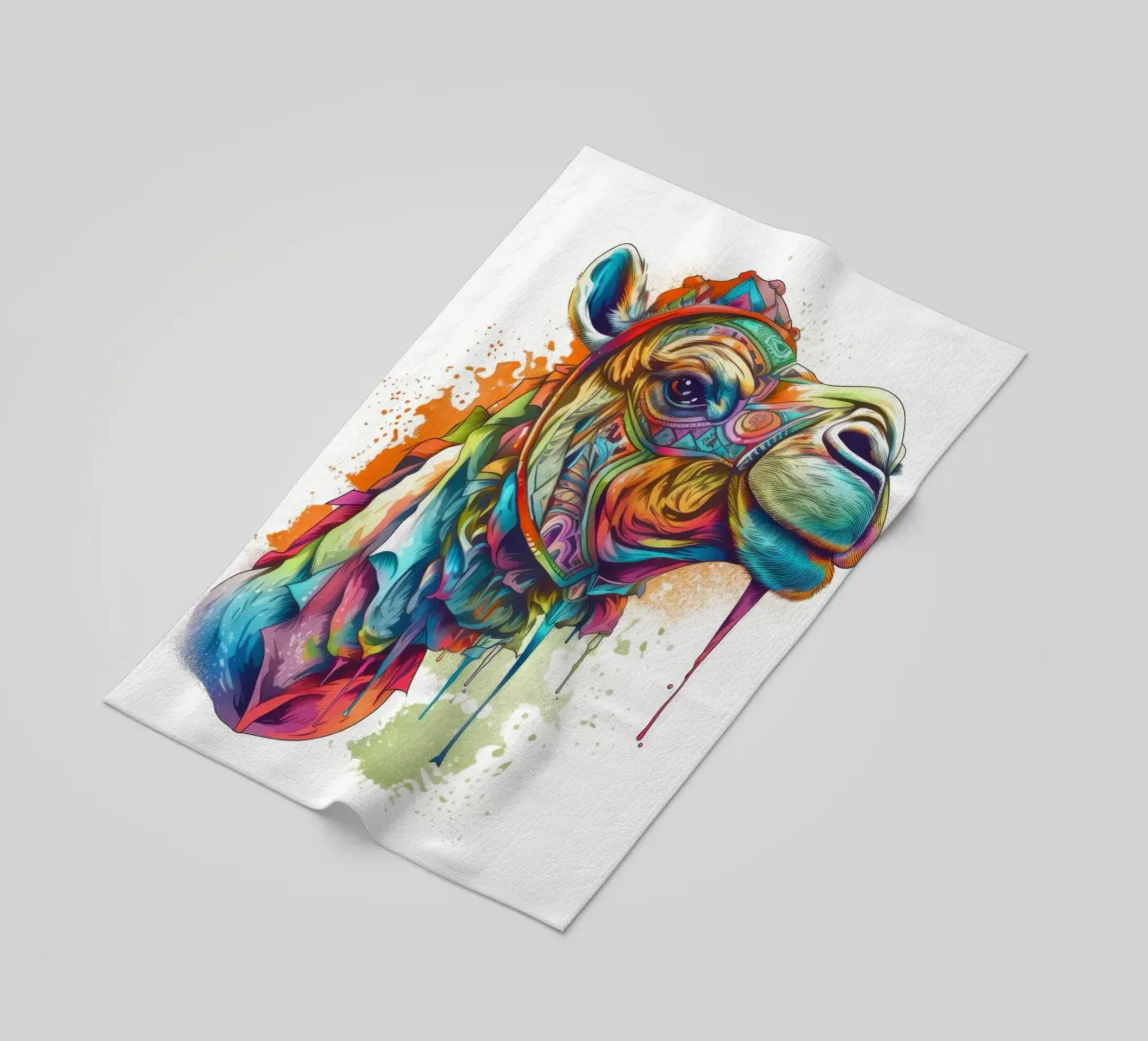 Tatoo Camel telo mare da Animal Portraits