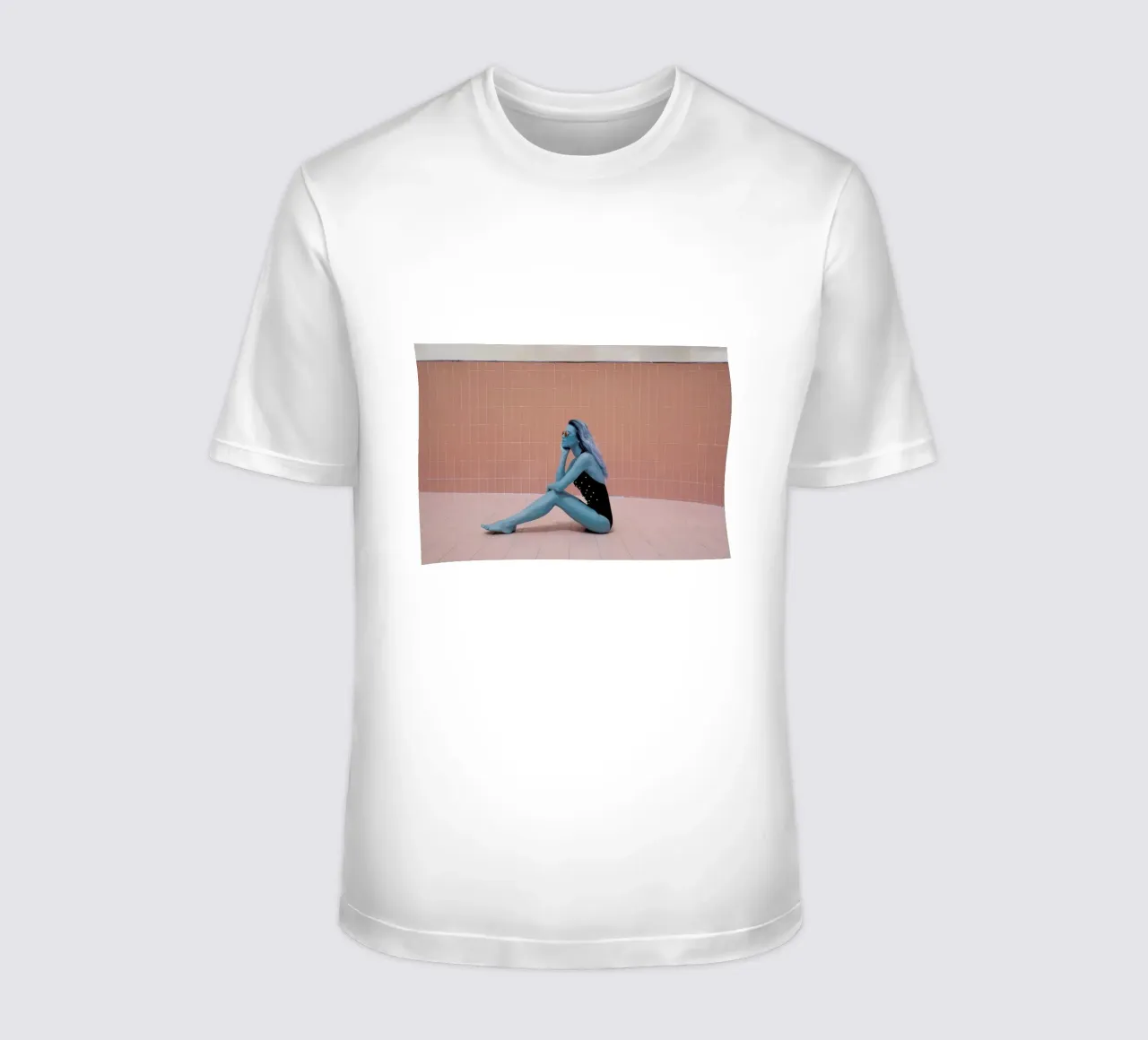 Pool Girl 2 t-shirt by Lara Zankoul