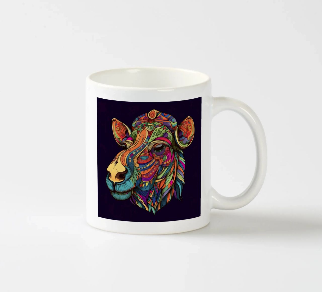 Tatoo Camel tazza in ceramica da Animal Portraits