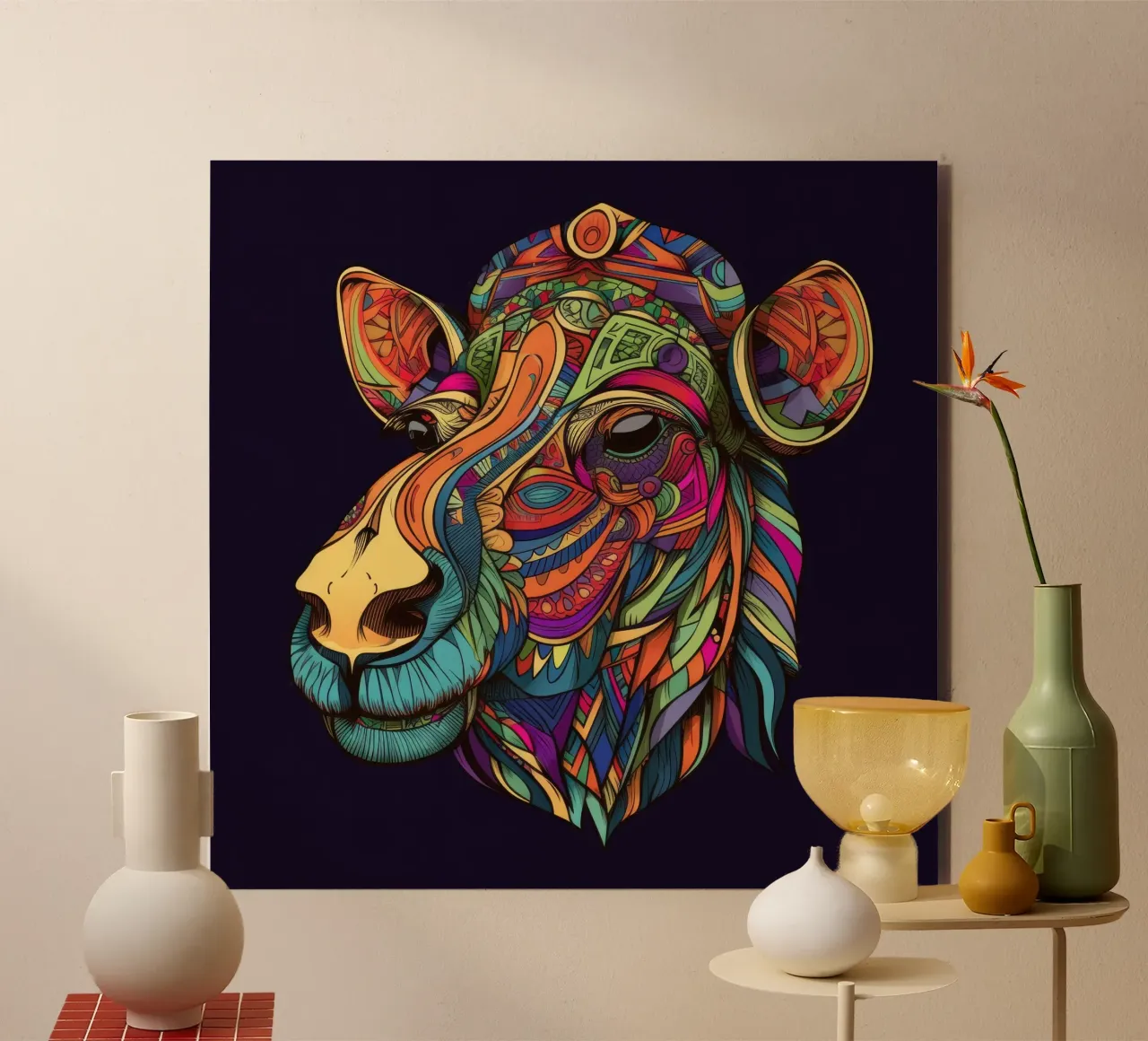 Tatoo Camel pannello forex da Animal Portraits