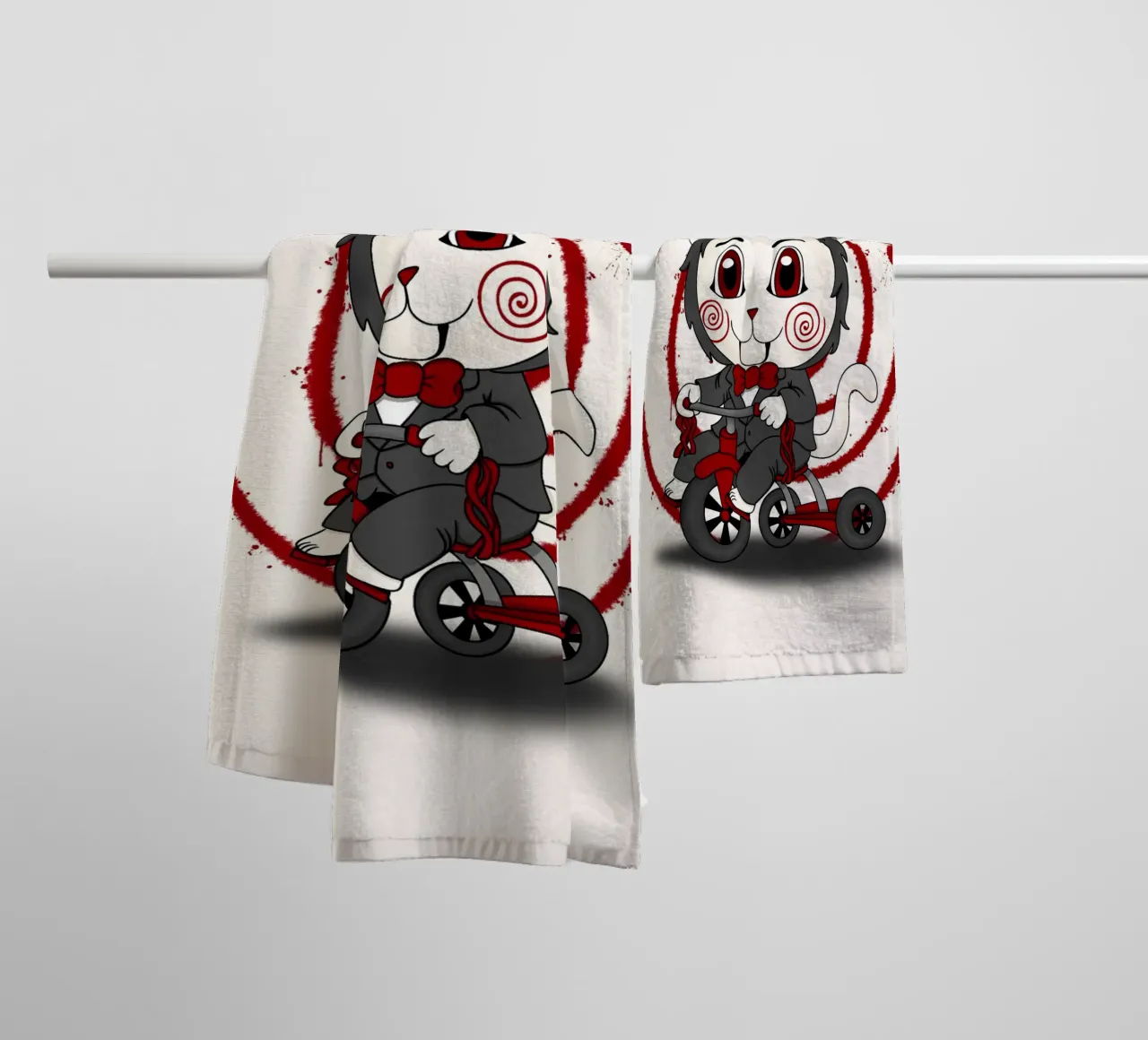 Kittysaw asciugamano da bagno da Loobs