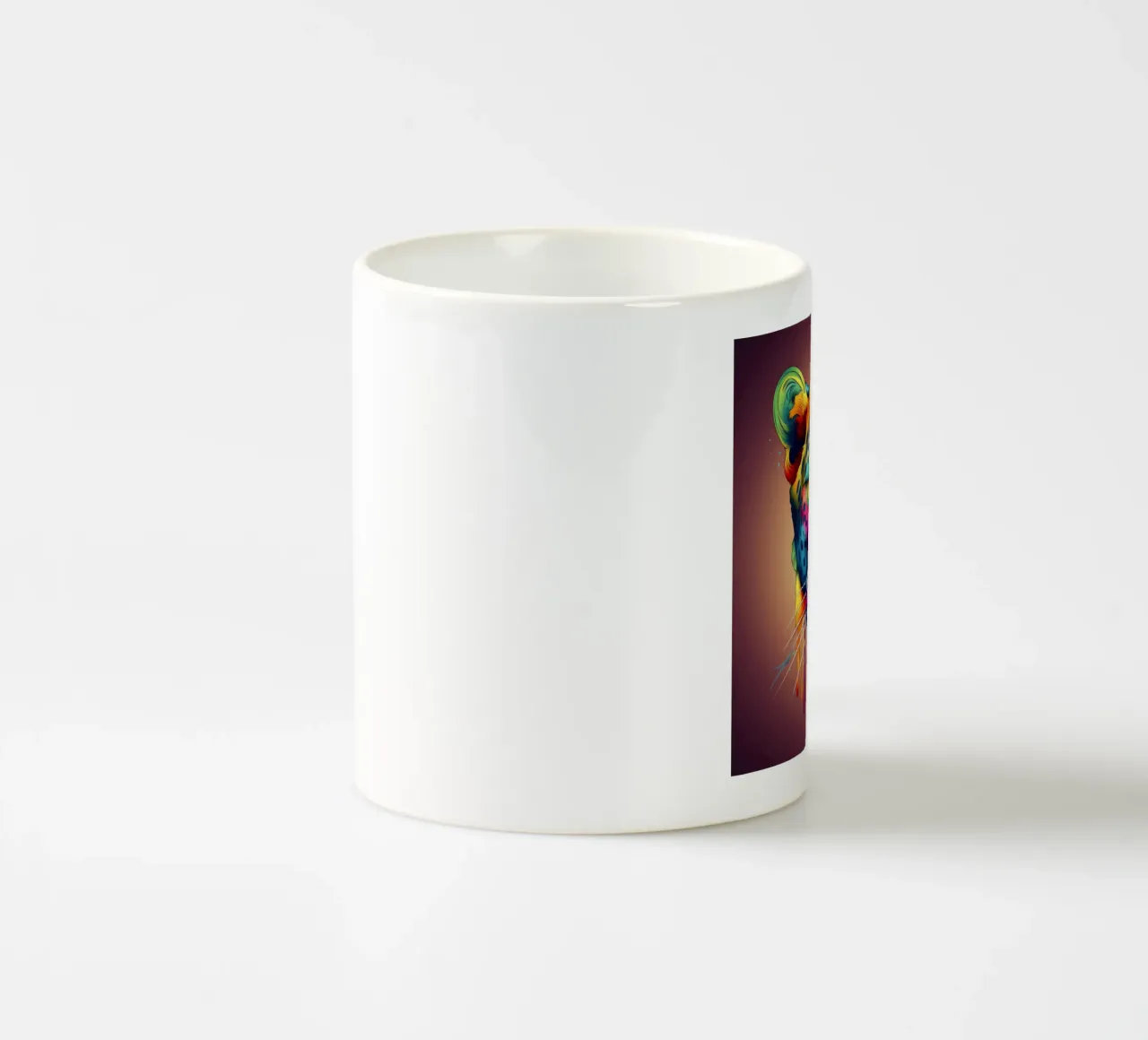 Tatoo Cheetah ceramic mug by Animal Portraits