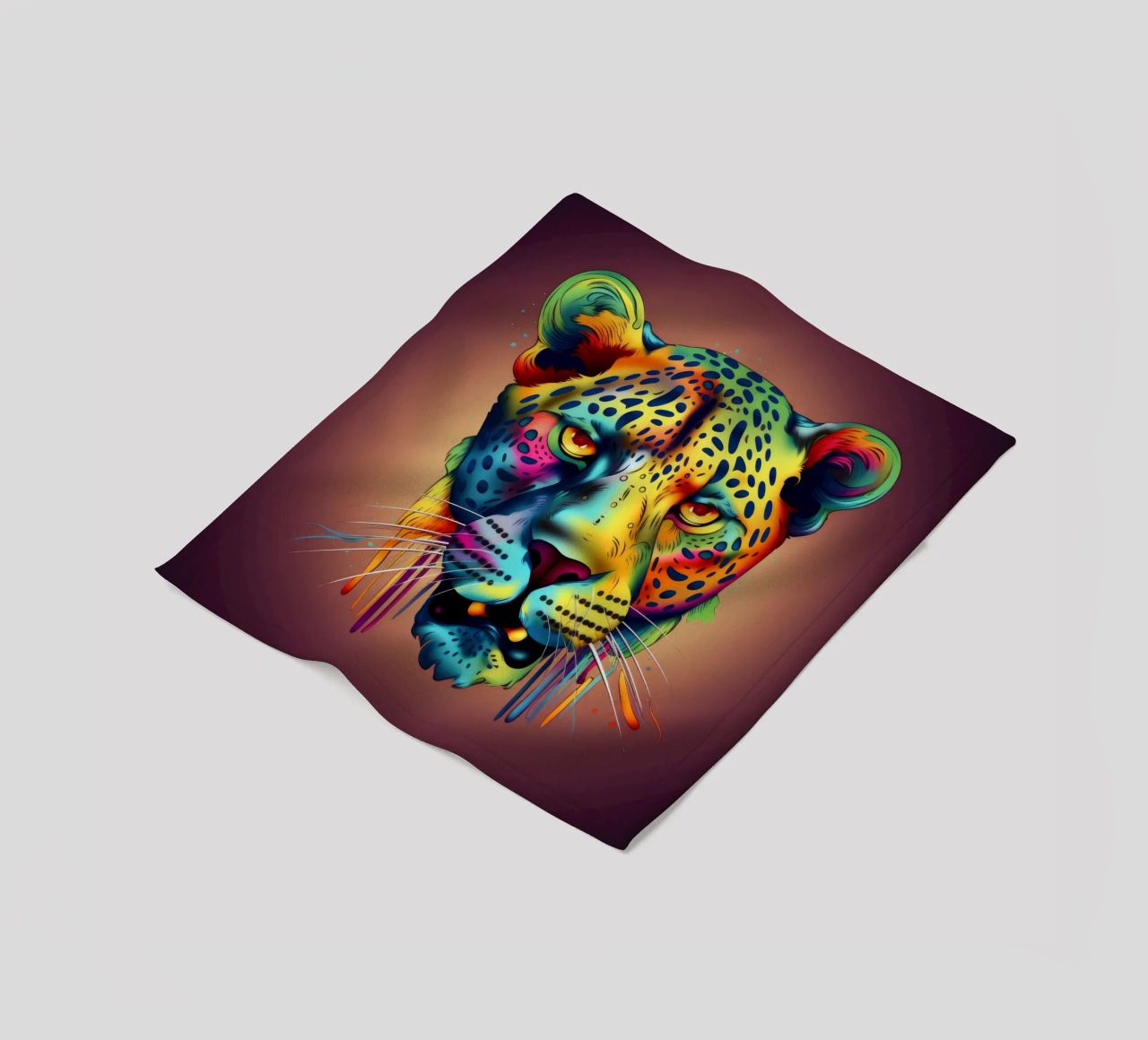 Tatoo Ghepardo coperta in pile da Animal Portraits