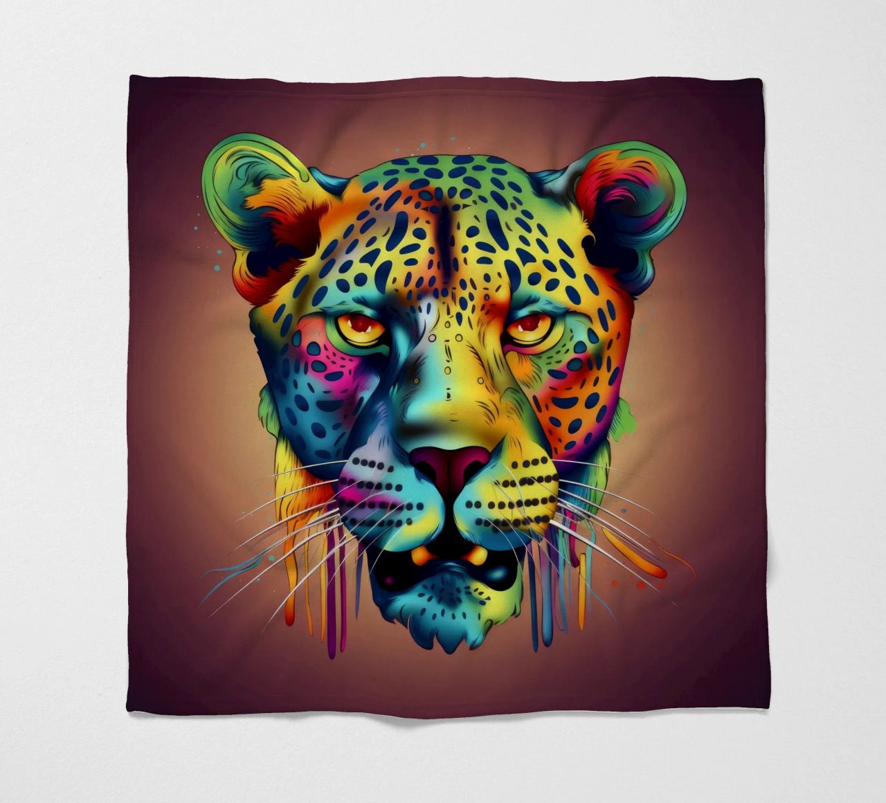 Tatoo Ghepardo coperta in pile da Animal Portraits