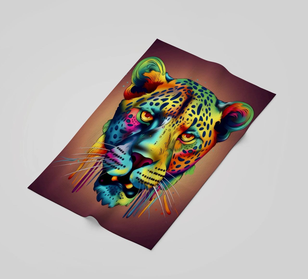 Tatoo Ghepardo telo mare da Animal Portraits