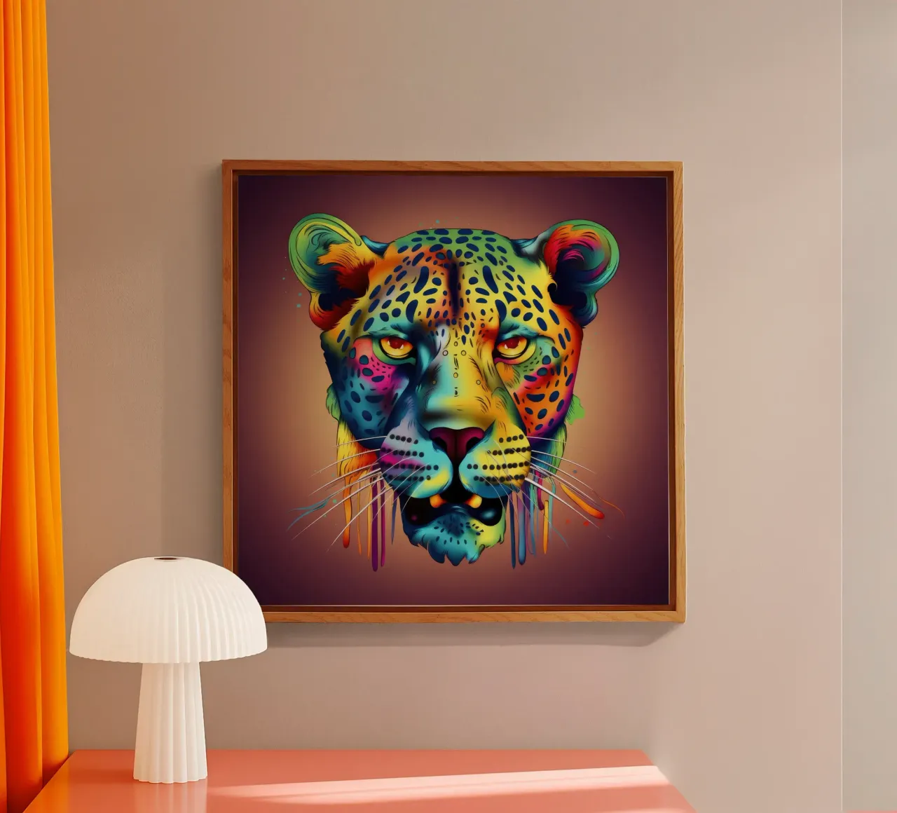 Tatoo Ghepardo plexiglass da Animal Portraits
