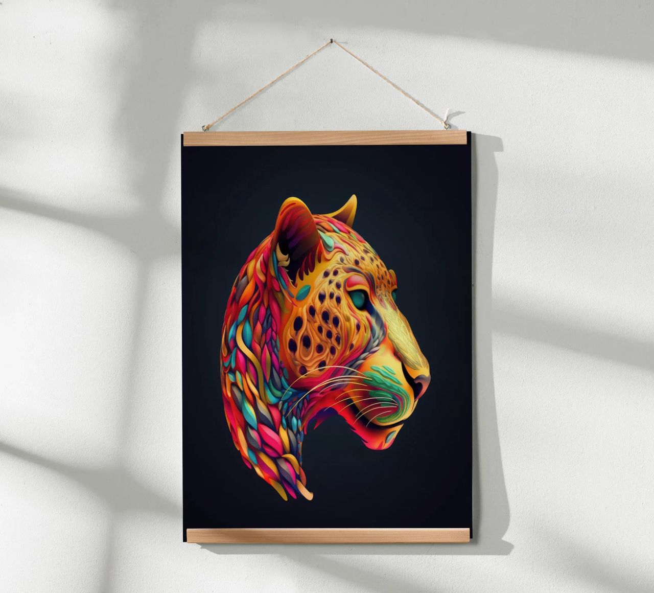 Tatoo Gepard Poster von Animal Portraits
