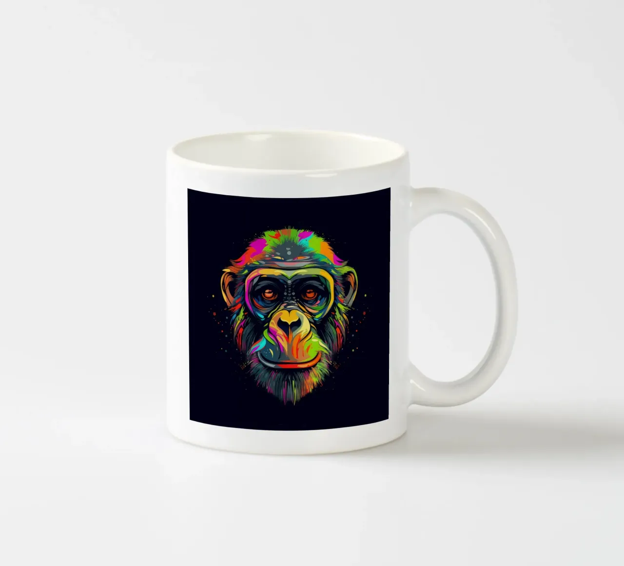Scimpanzé Tatoo tazza in ceramica da Animal Portraits
