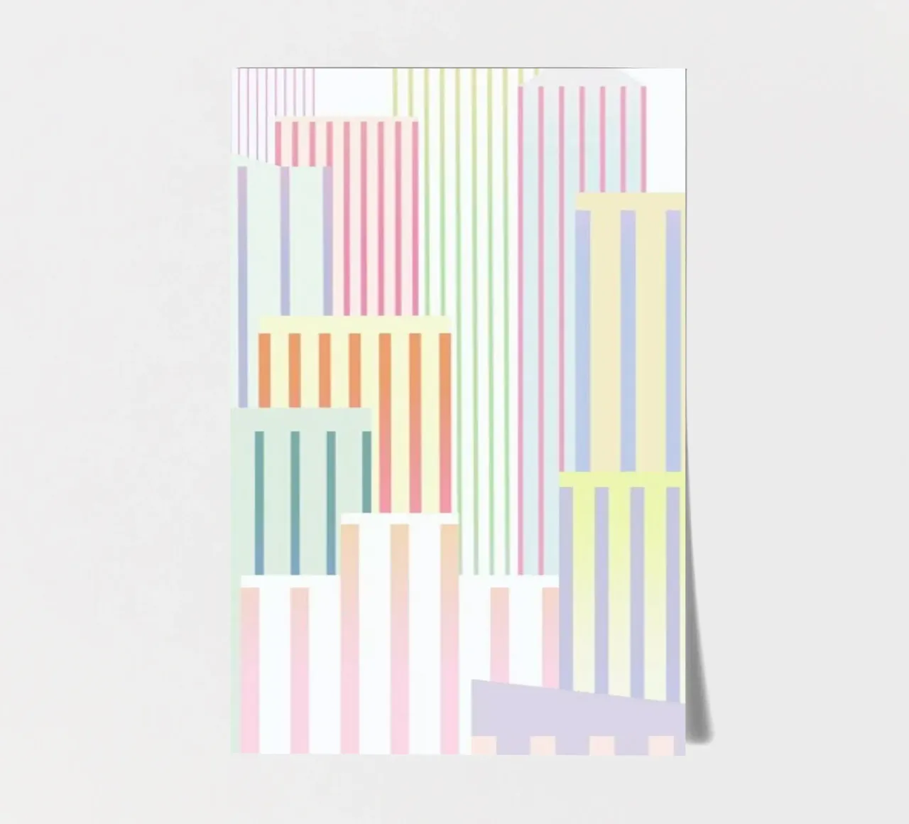 Skyscrapers I love you pack de pegatina de Angelo Cerantola