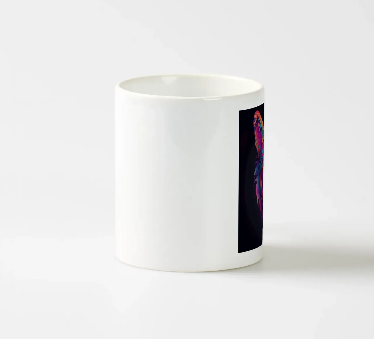 Tatoo Kojote Keramik Tasse von Animal Portraits