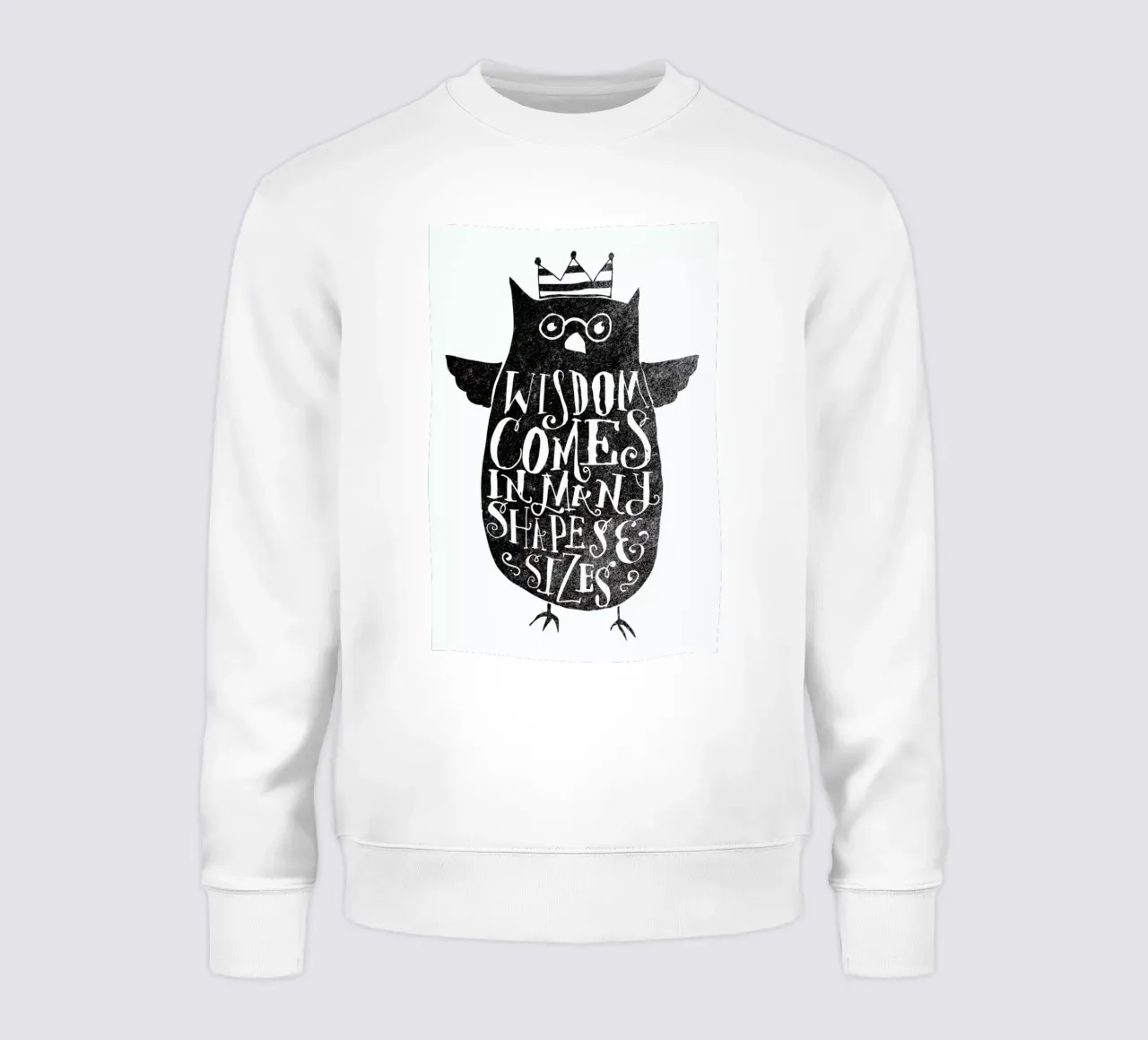 wisdom comes in many shapes and sizes sweat de Matthew Taylor Wilson