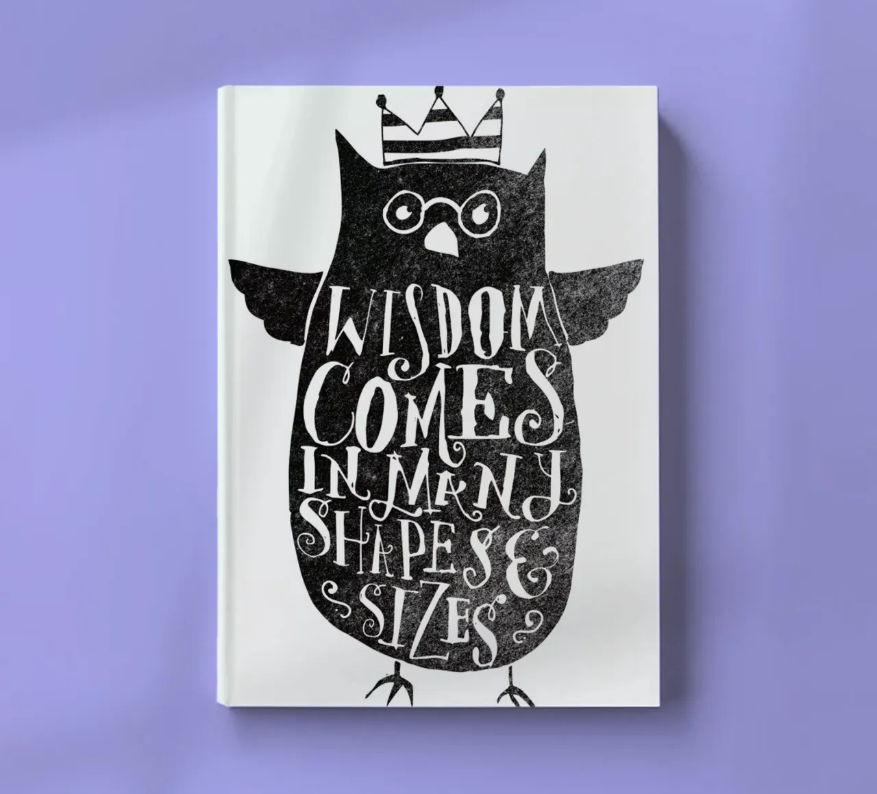 wisdom comes in many shapes and sizes notitieboek van Matthew Taylor Wilson